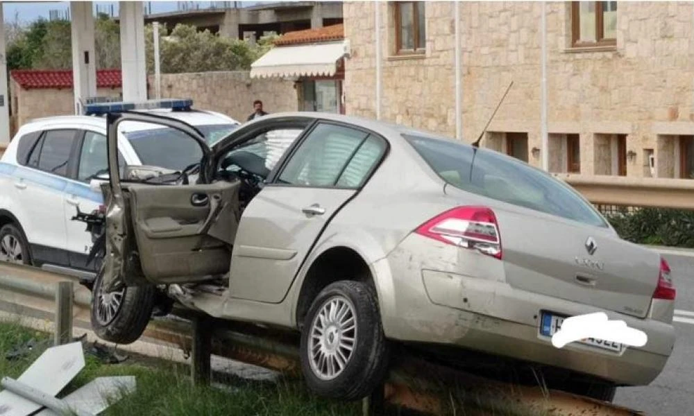 Ηράκλειο: Νεκρός ένας 80χρονος από σφοδρή σύγκρουση δύο οχημάτων